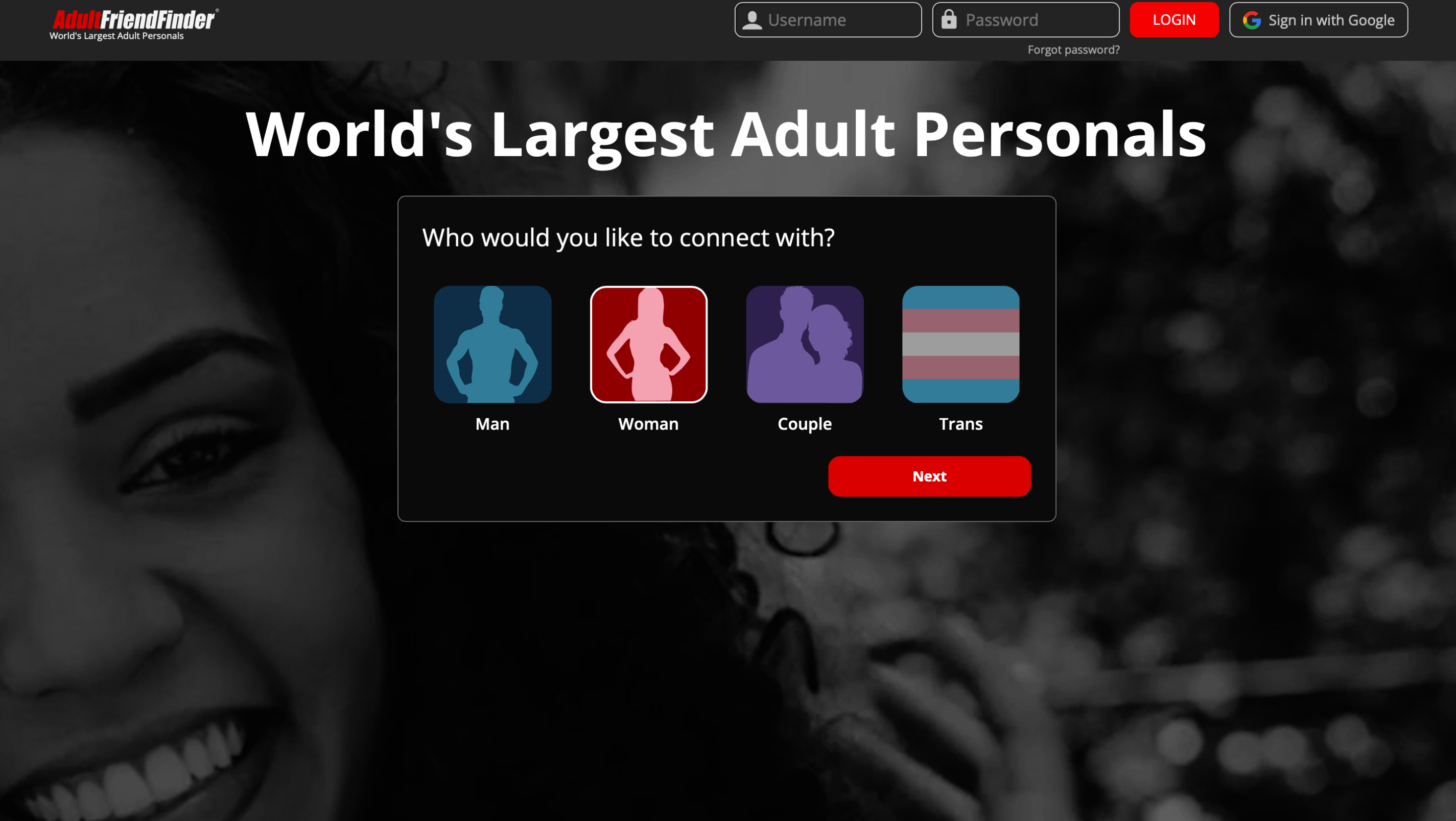 Adult login 